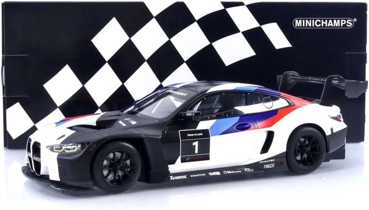 BMW M4 GT3 #1 Presentation Car 2021 BMW Motorsport 1:18 Minichamps