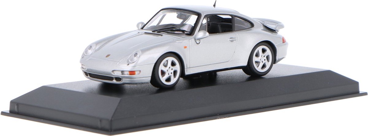 Porsche 911 Turbo S (993) Baujahr 1995 silber metallic 1:43 Minichamps