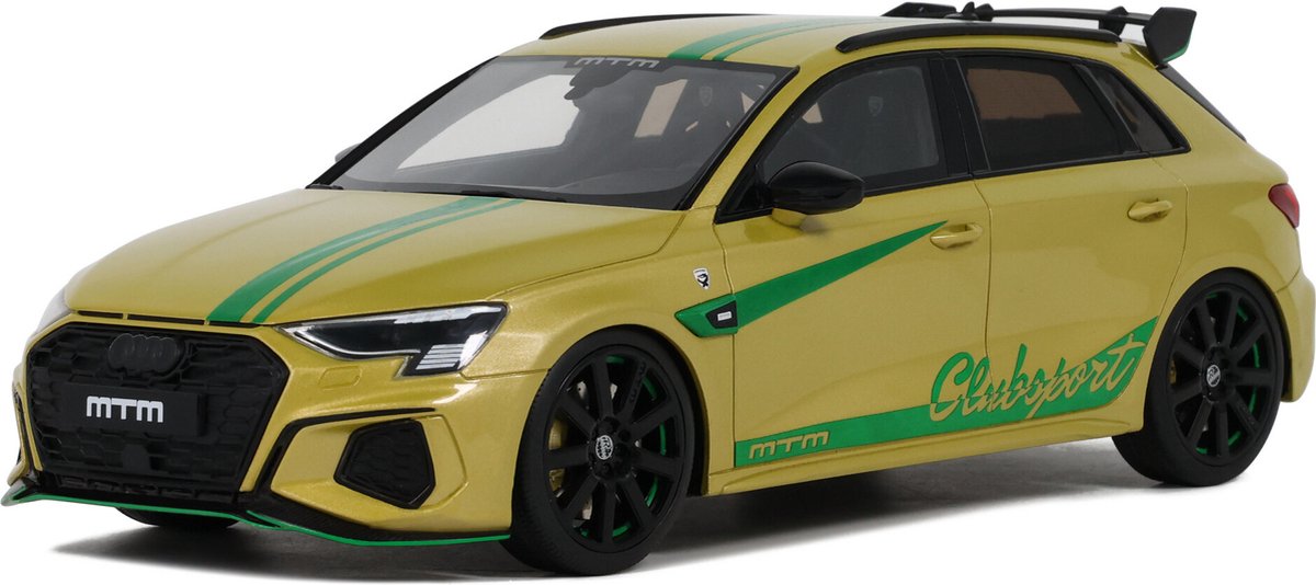 Audi S3 (Y8) MTM Baujahr 2022 gelb 1:18 GT-Spirit