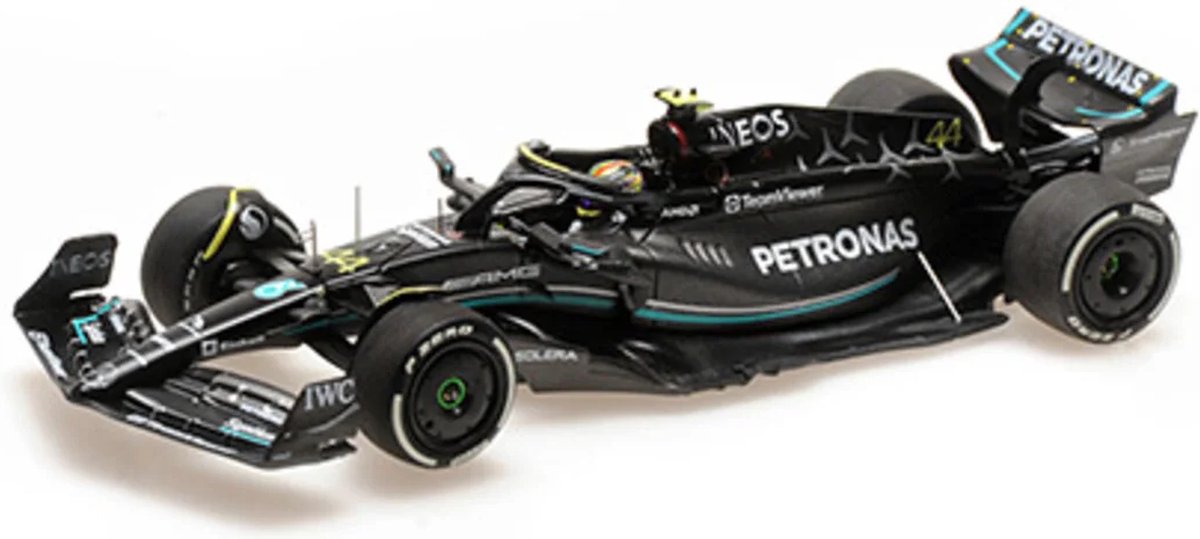 Hamilton Mercedes-AMG F1 W14 #44 5th Bahrain GP Formel 1 2023 1:43 Minichamps