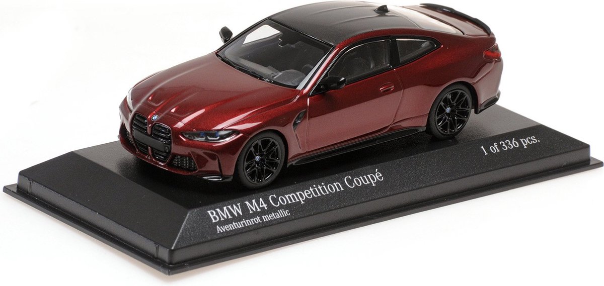 BMW M4 (G82) Baujahr 2020 rot metallic 1:43 Minichamps