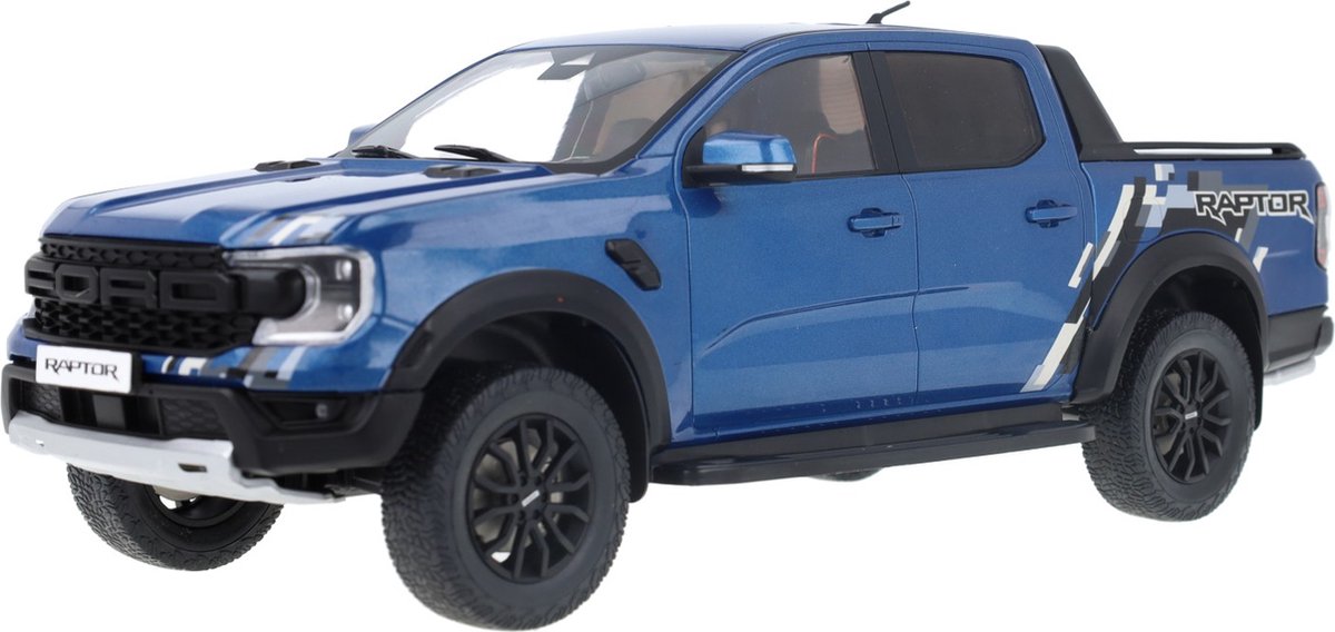 Ford Raptor Pick-Up Baujahr 2022 blau metallic 1:18 ModelCar Group