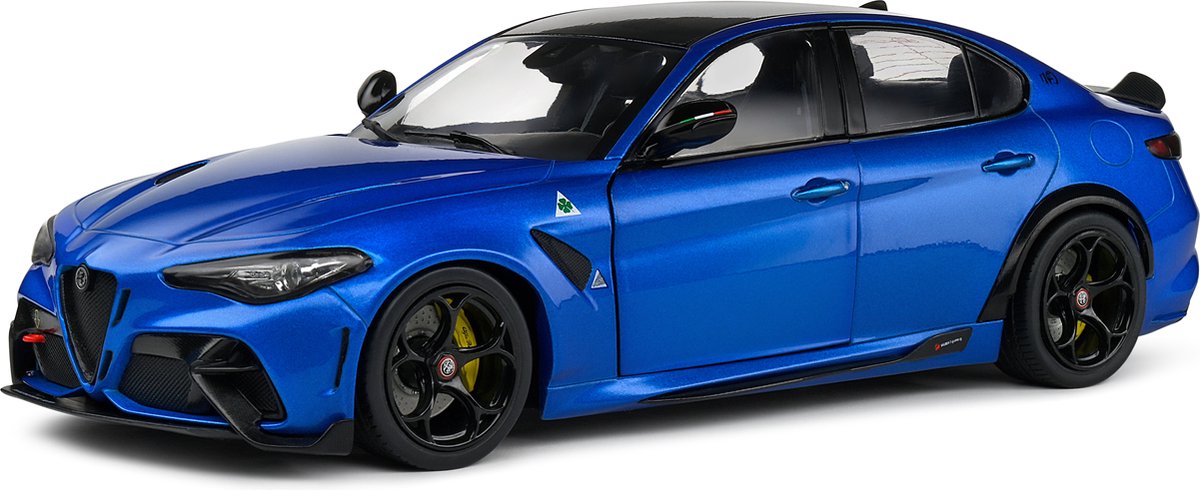 Alfa Romeo Giulia GTA Baujahr 2022 blau metallic 1:18 Solido