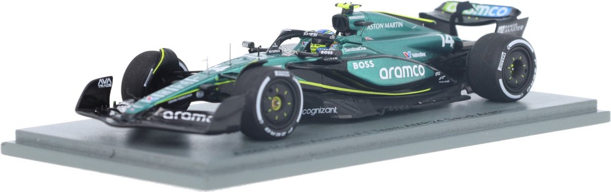 F. Alonso Aston Martin AMR24 #14 5th Saudi-Arabien GP Formel 1 2024 1:43 Spark