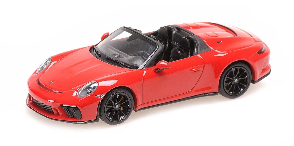 Porsche 911 (991) Speedster Baujahr 2019 indischrot 1:43 Minichamps