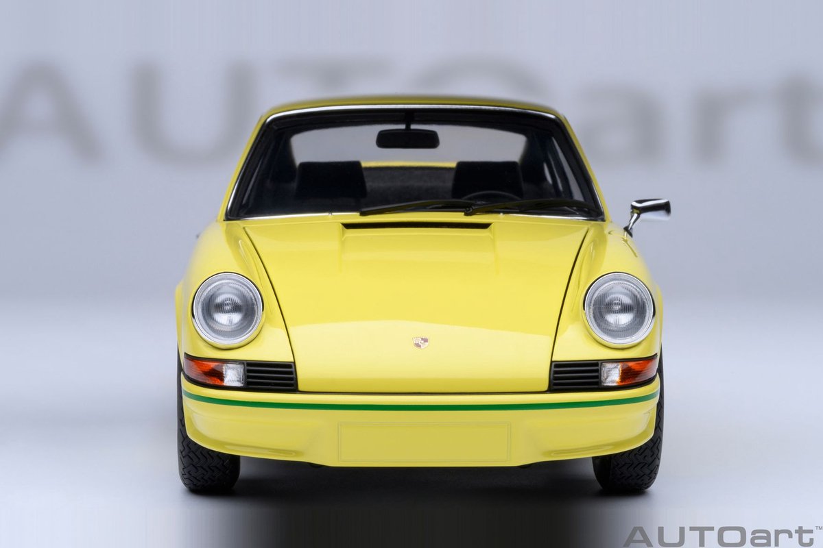 Porsche 911 Carrera RS 2.7 gelb / grün 1:18 AUTOart