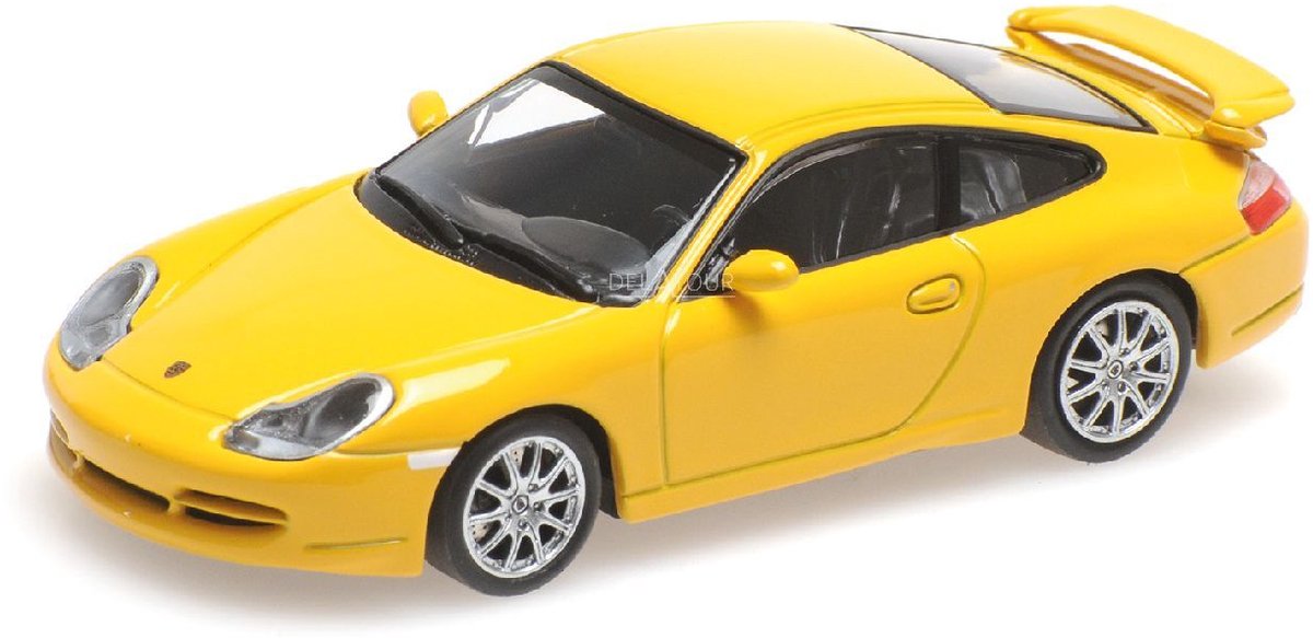 Porsche 911 GT3 Baujahr 1999 speedgelb 1:43 Minichamps