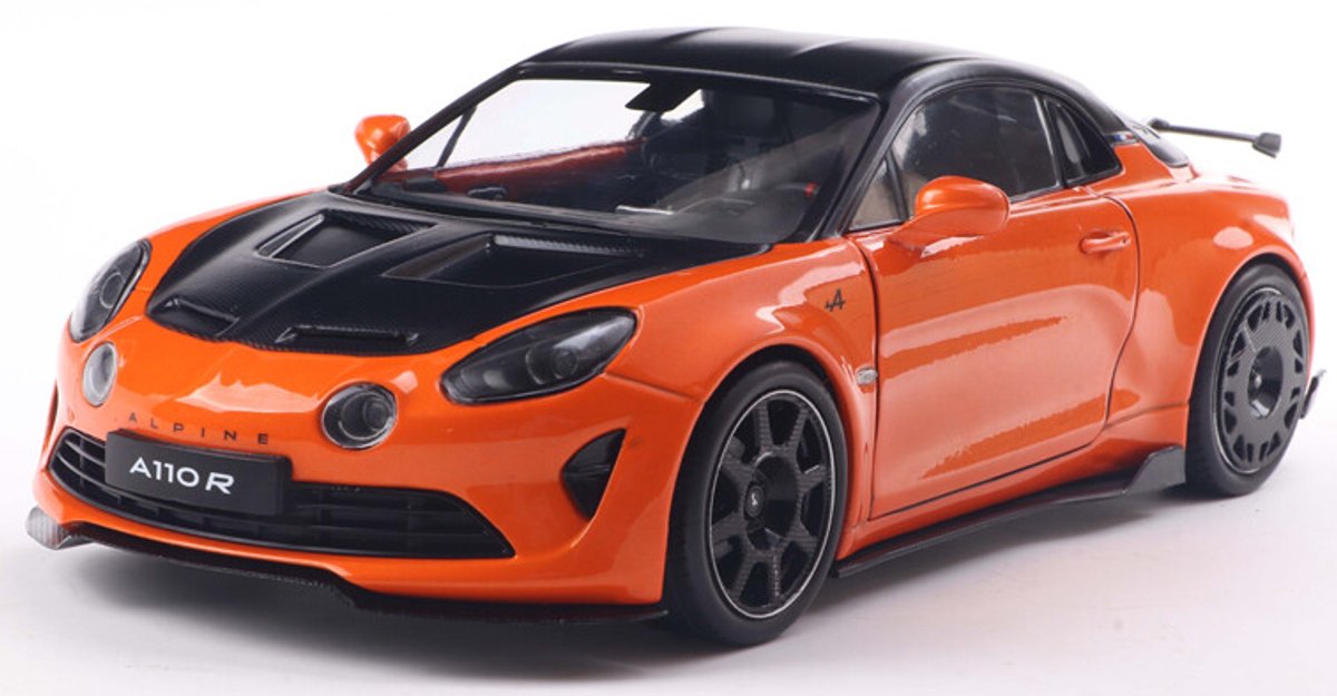 Alpine A110 Radicale Baujahr 2024 orange 1:18 Solido