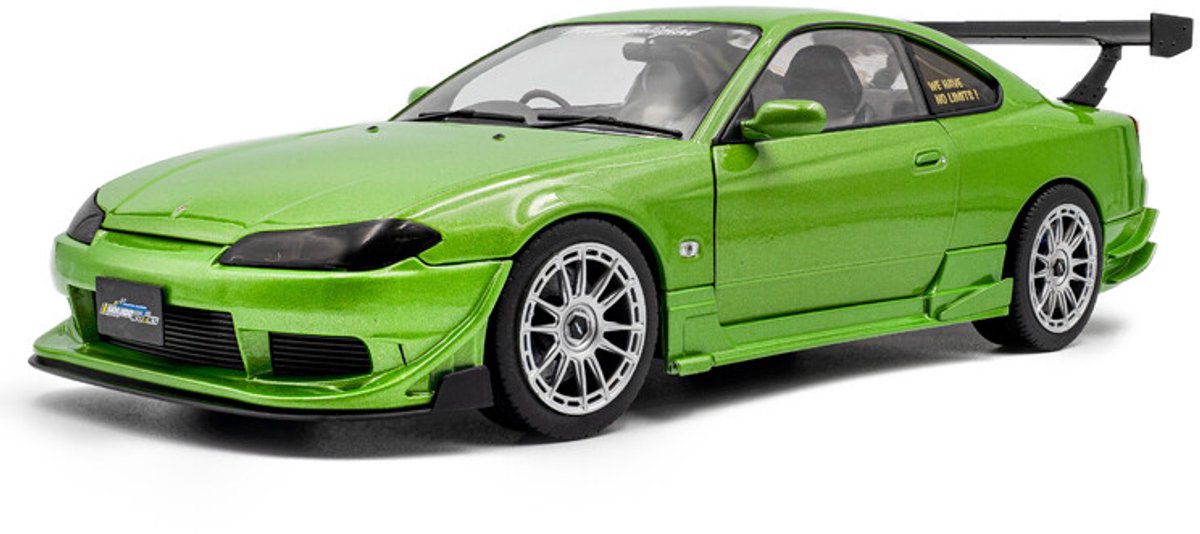 Nissan Silvia S15 Spec-R Aero Baujahr 1999 grün 1:18 Solido