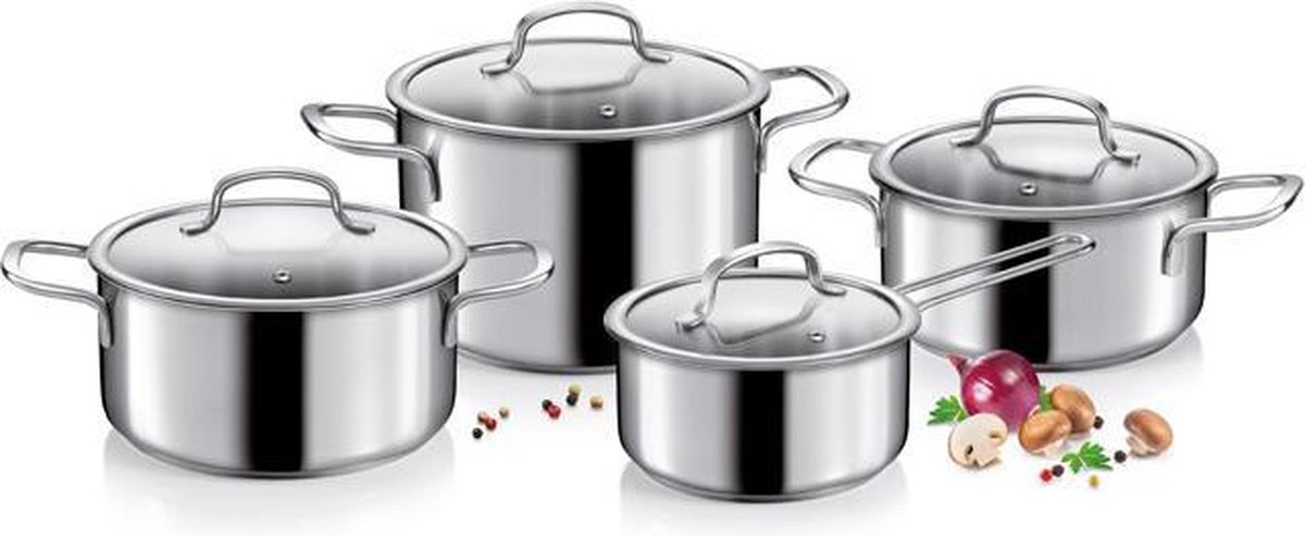 Topfset OPTIMA, 8-teilig