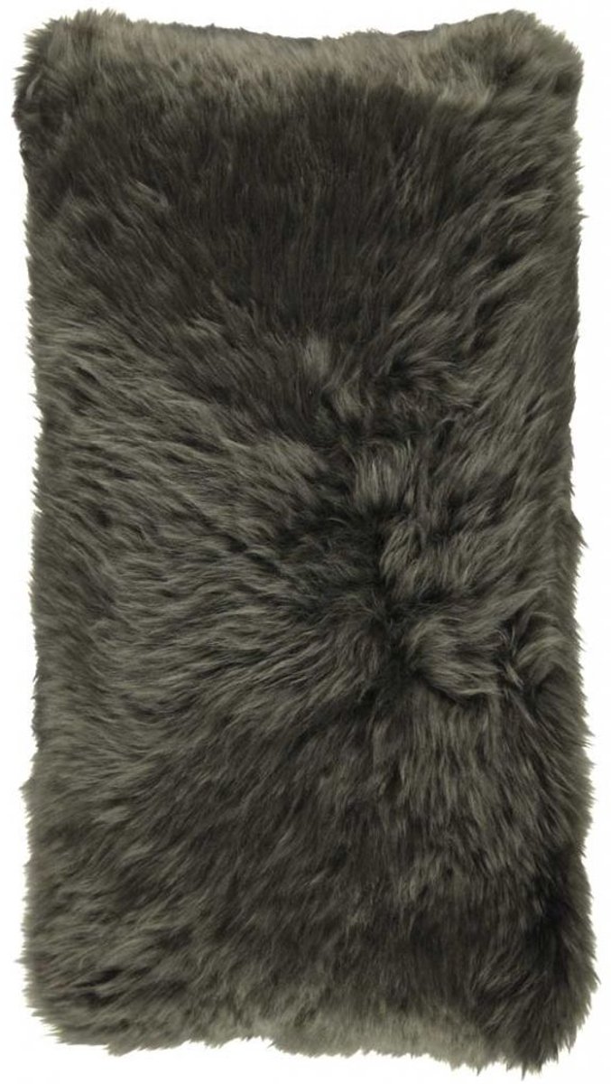 Lammfellkissen Premium | Langhaar | Neuseeland | 28x56 cm
