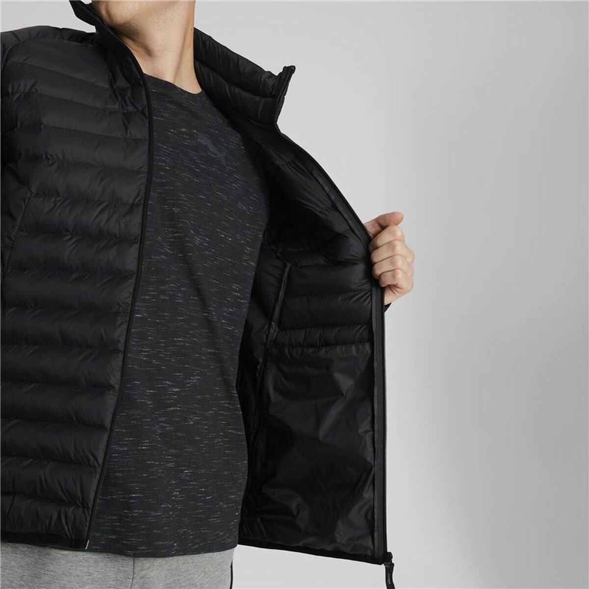 PUMA PackLITE Jacke Herren, Kleidung, Schwarz, L