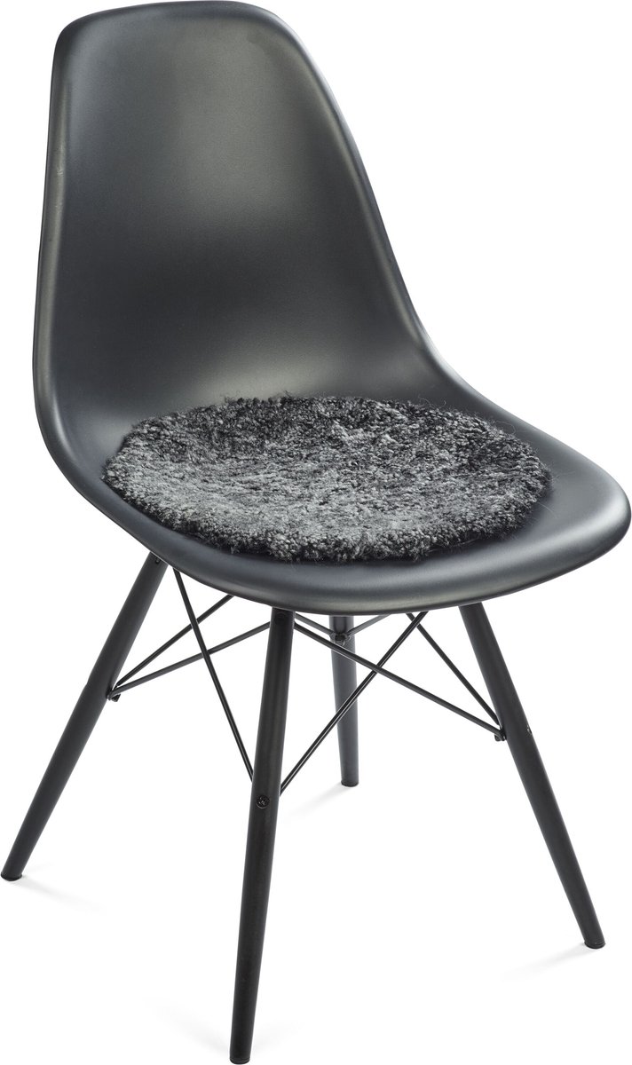 Lammfell Stuhlkissen Premium | Kurzhaar | Neuseeland | D38 cm