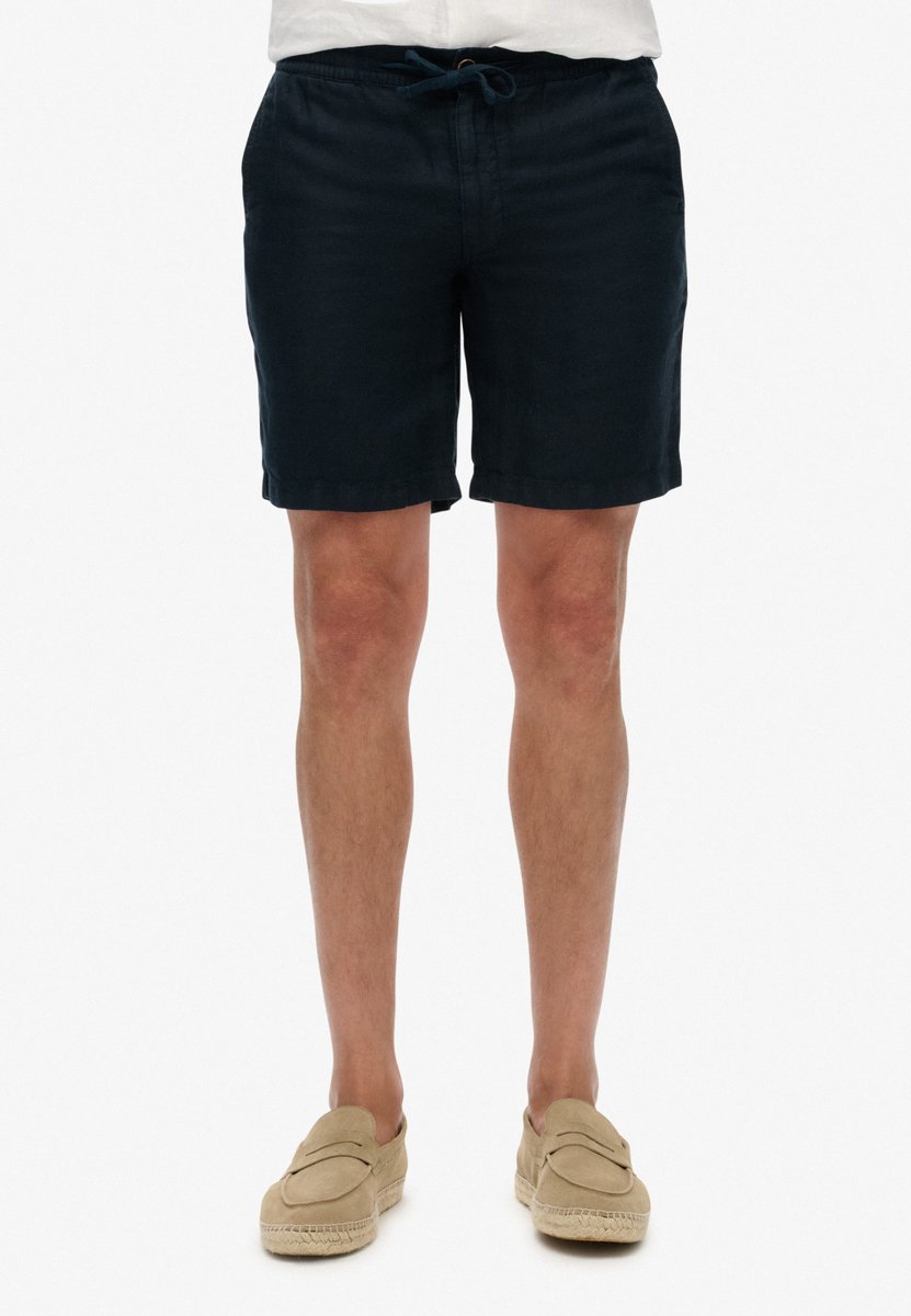 Superdry Herren The Merchant Store - Leinenshorts Navy - Größe: Xxl