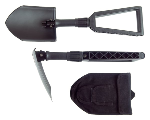 Fiskars Klappspaten - 24,5 - 59 cm