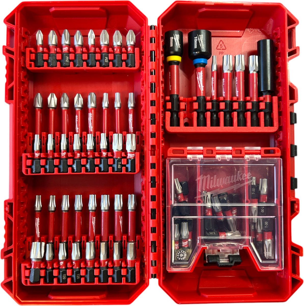 Milwaukee Bit-Set SHOCKWAVE Impact Duty - 75-teilig