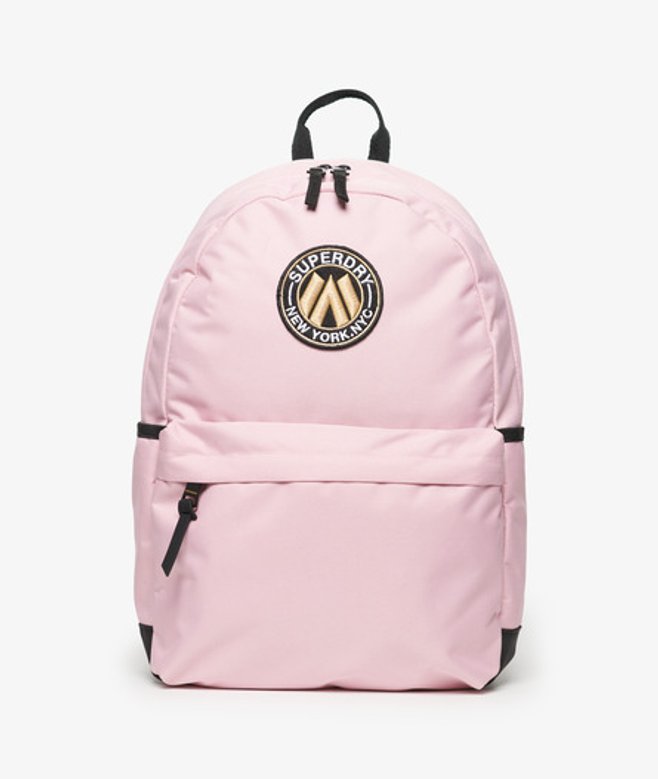 Superdry Damen Pink City Montana Rucksack Logo Druck, Größe: Einheitsgröße