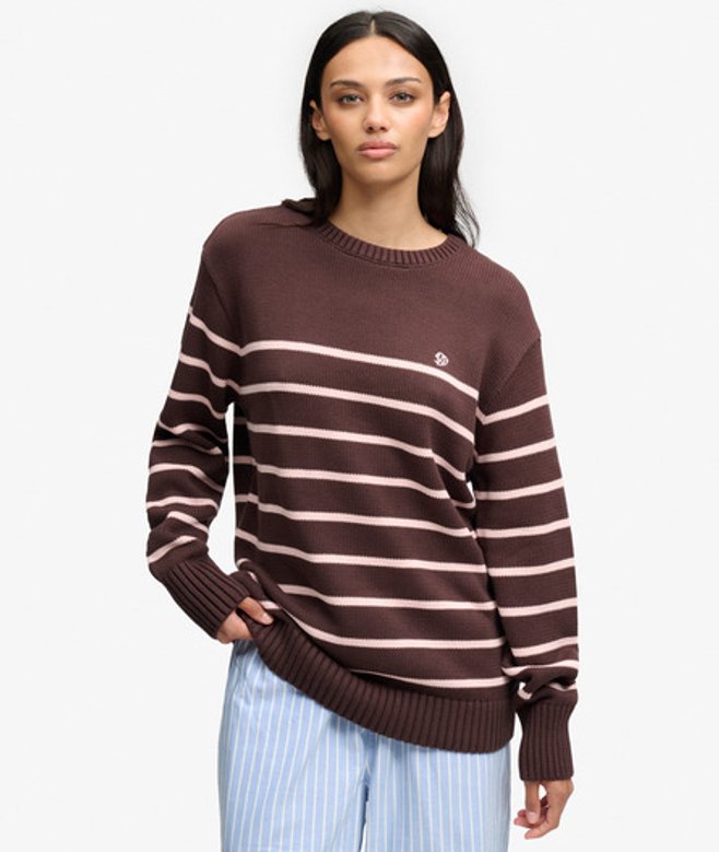 Superdry Damen Kurzärmeliger Playsuit mit Print, Wollweiß - Größe: 42