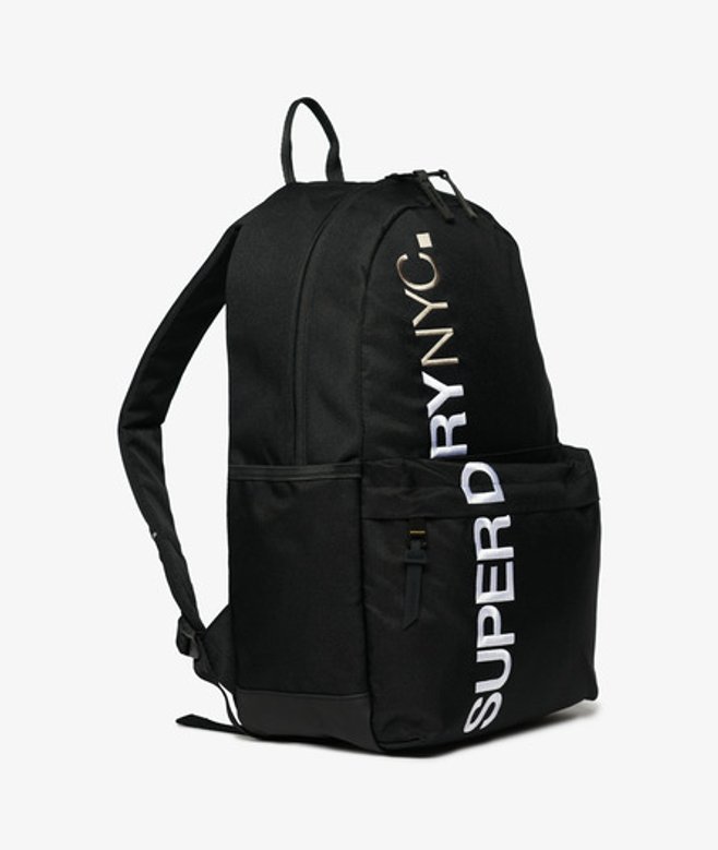 Superdry Damen Nyc Montana Rucksack, Schwarz, Größe: 18l