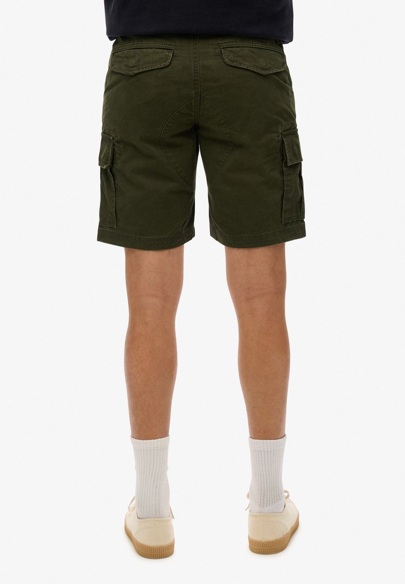 Superdry Herren Heavy Cargo-shorts aus Bio-baumwolle Grün - Größe: 30