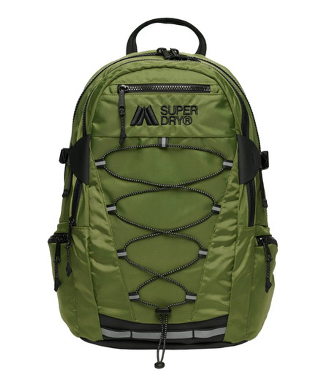 Superdry Damen Outdoor 28L Rucksack Khaki - Größe: 1Größe