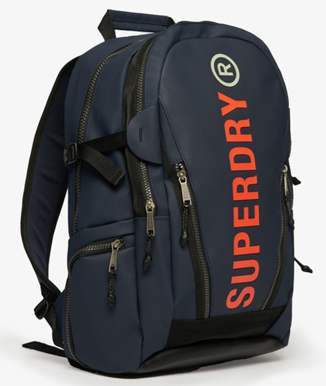 Superdry Damen Tarp Rucksack Marineblau - Größe: One Größe