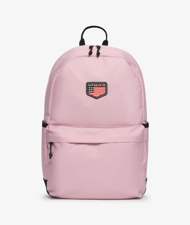 Superdry Women's Classic Patch Montana Rucksack Pink - Größe: 1Größe