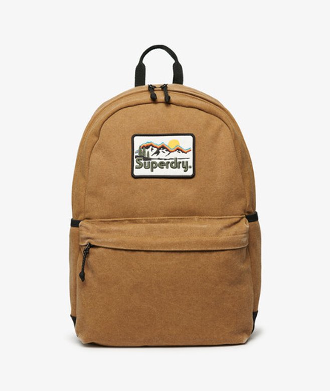 Superdry Women's Workwear Montana Rucksack aus Canvas Braun - Größe: 1Größe