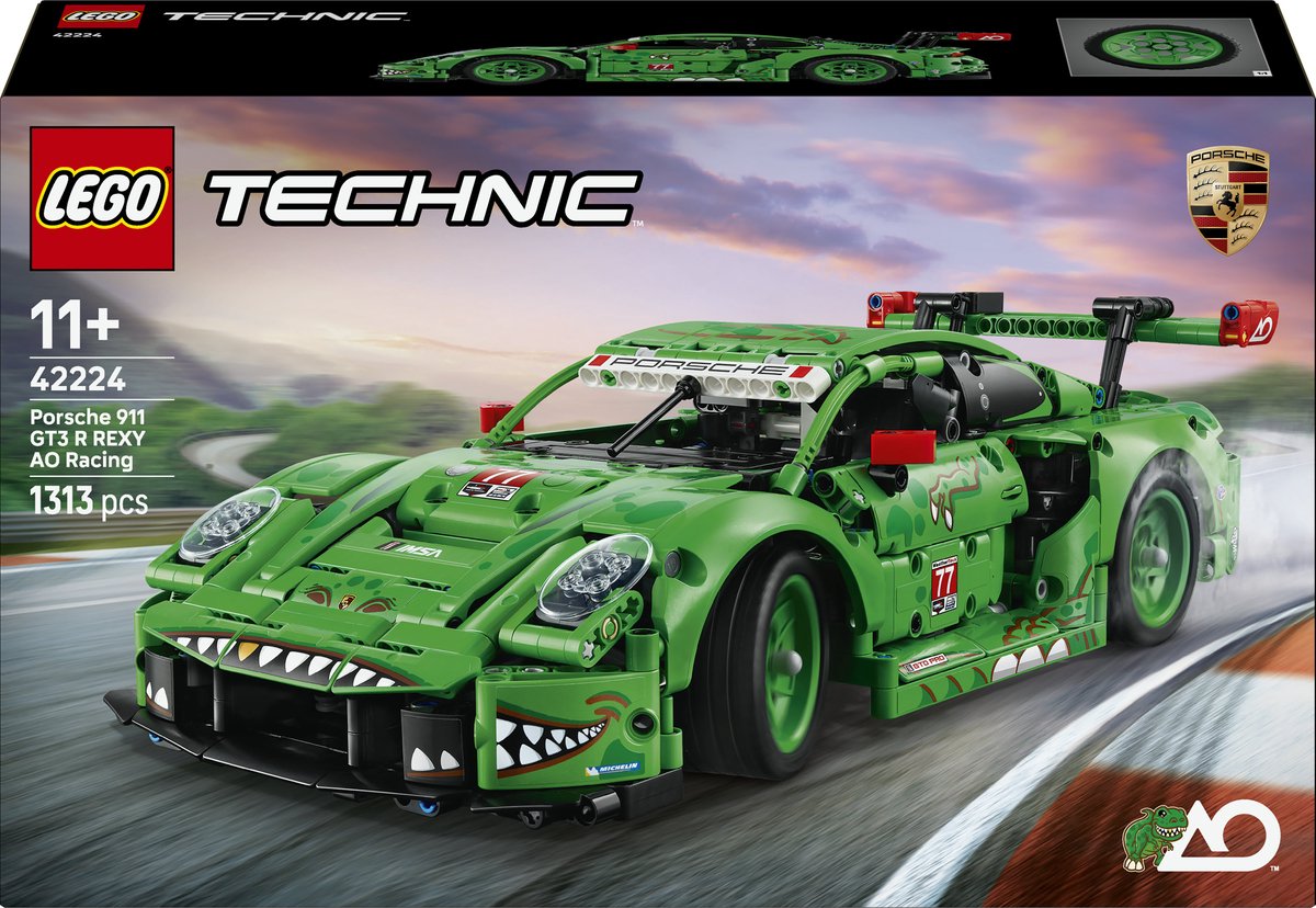 Samochód Porsche 911 GT3 R REXY AO Racing