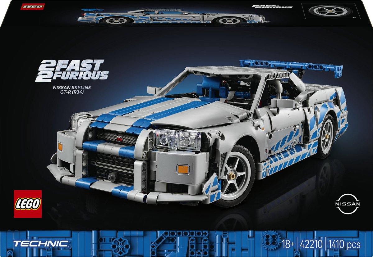Samochód Nissan Skyline GT-R (R34) z filmu Za szybcy, za wściekli