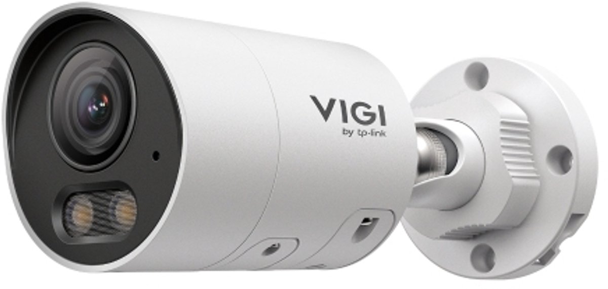 VIGI von TP-Link– InSight S345S – 4 MP – ColorPro 2.0 – KI – Bullet-Kamera – IP – Weiß