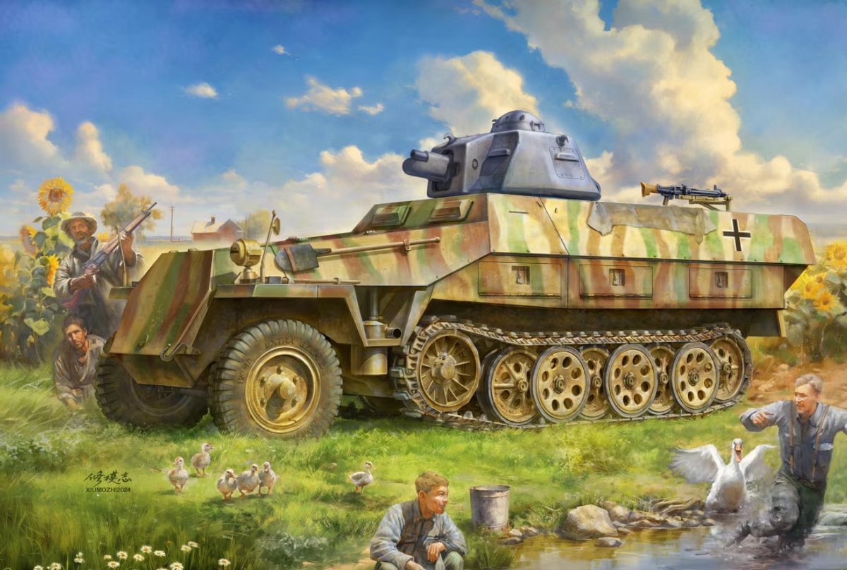 Sd.Kfz.251 Ausf.D w/ R35 Turret