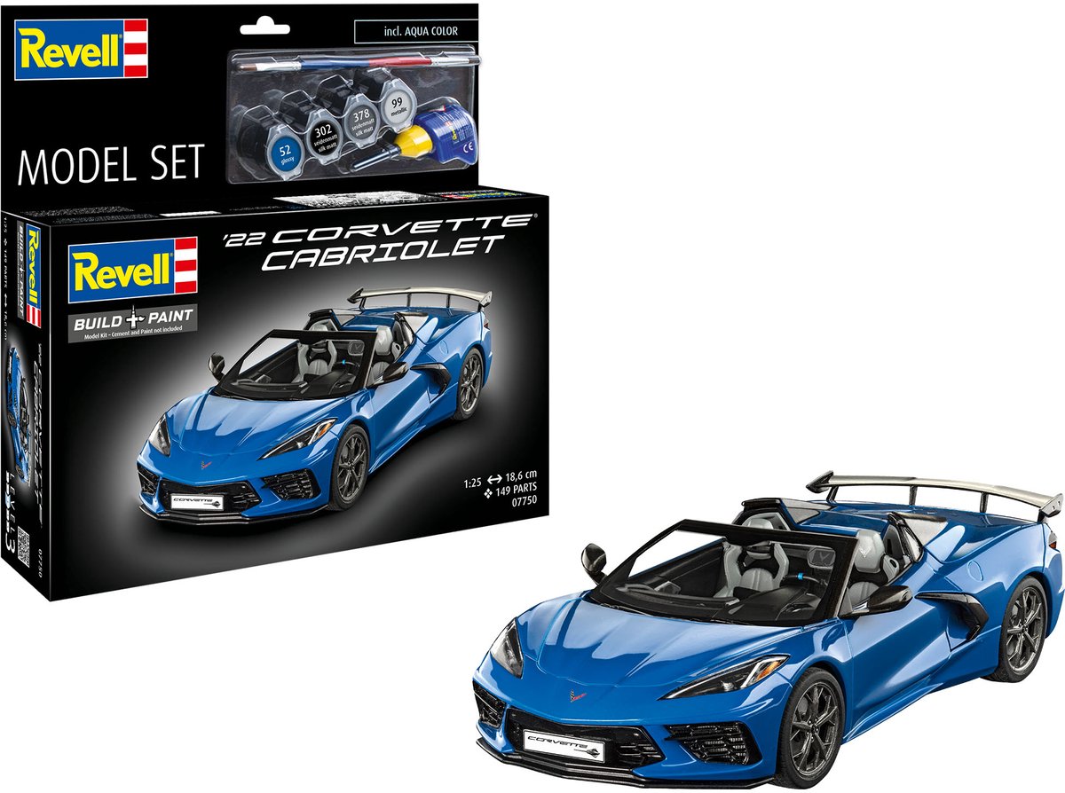 Corvette C8 Cabriolet - Model Set
