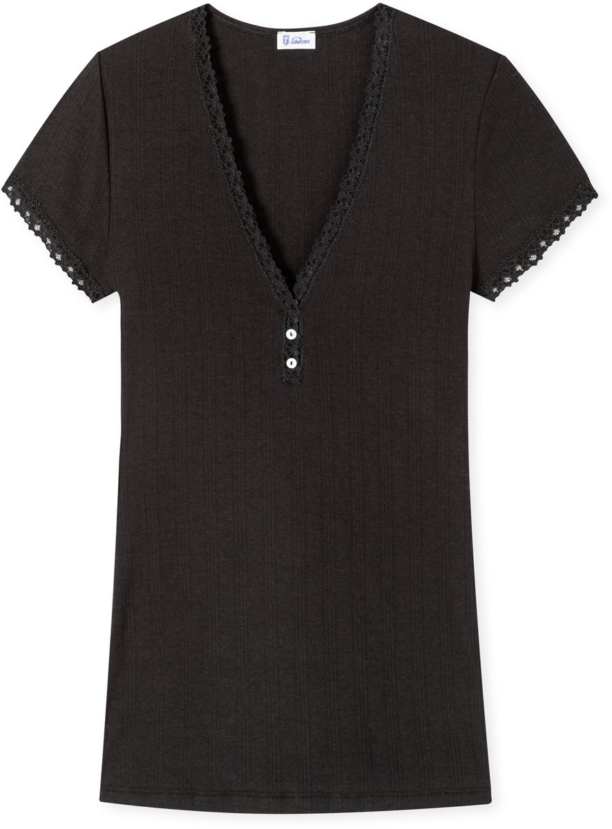 Shirt kurzarm schwarz - Revival Agathe 42