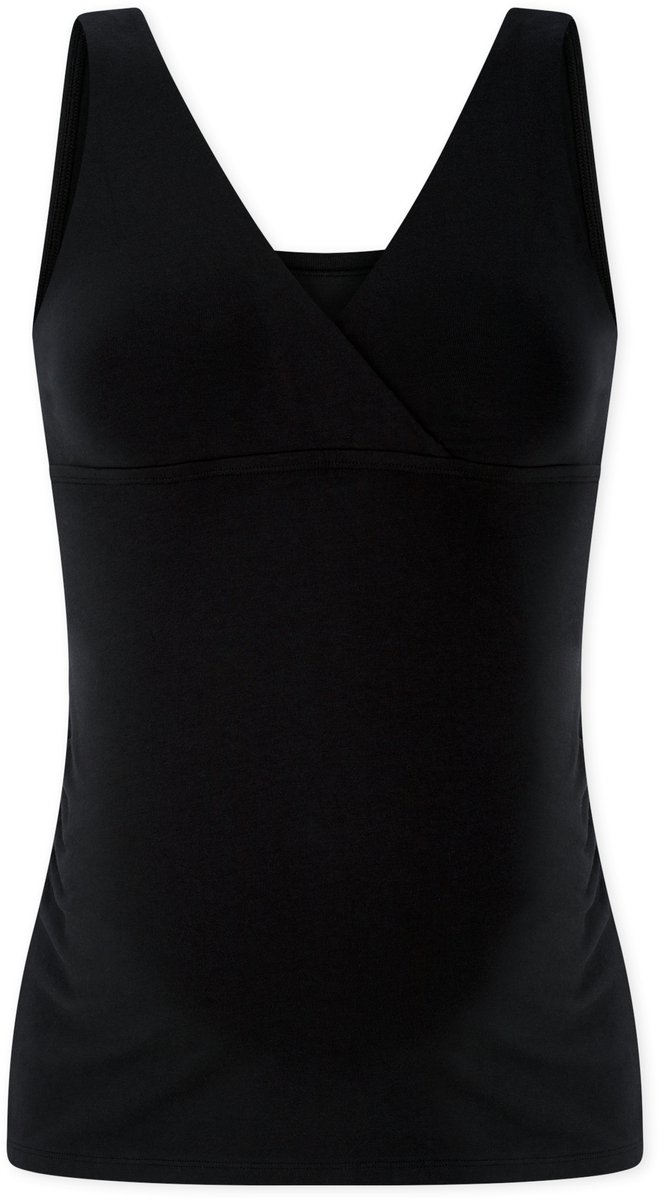 Trägertop Schwangerschaftswäsche schwarz - Unique Maternity 48