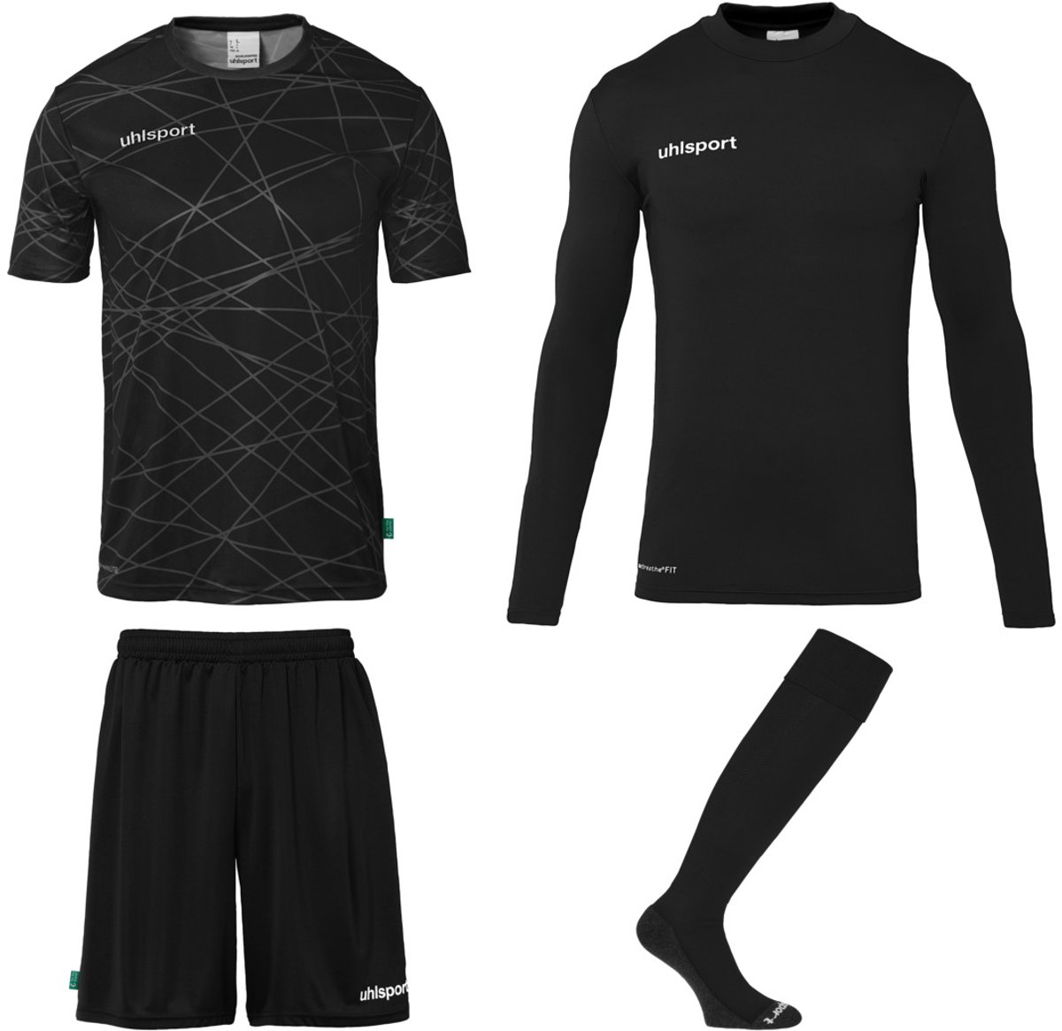Kinder-Trikot, -Shorts und -Socken für Torhüter Uhlsport Prediction
