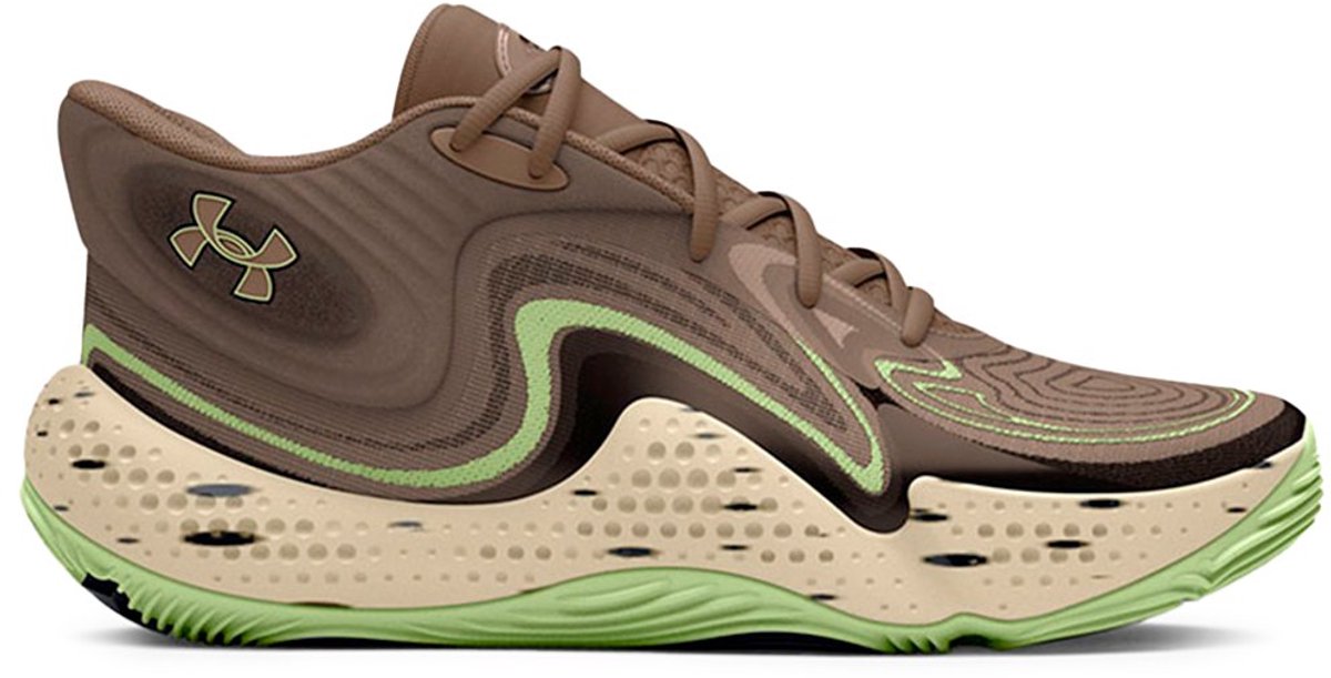 Mid-Cut Basketballschuhe Under Armour Spawn 6 Camo