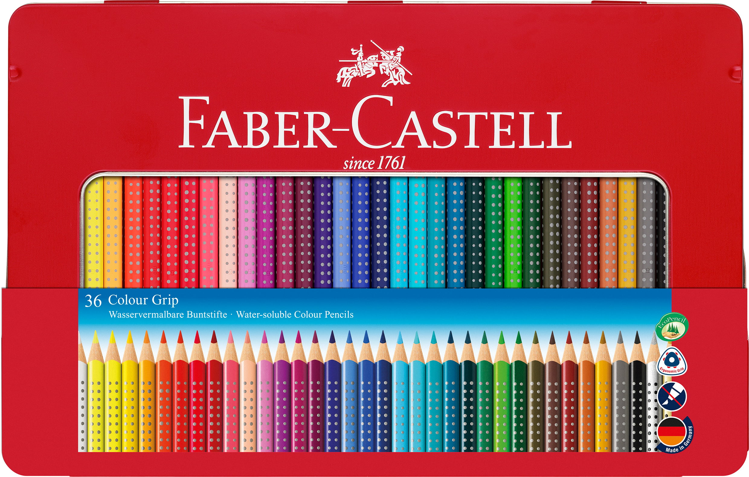 Faber Castell Farbstifte Colour Grip VE=36 Farben