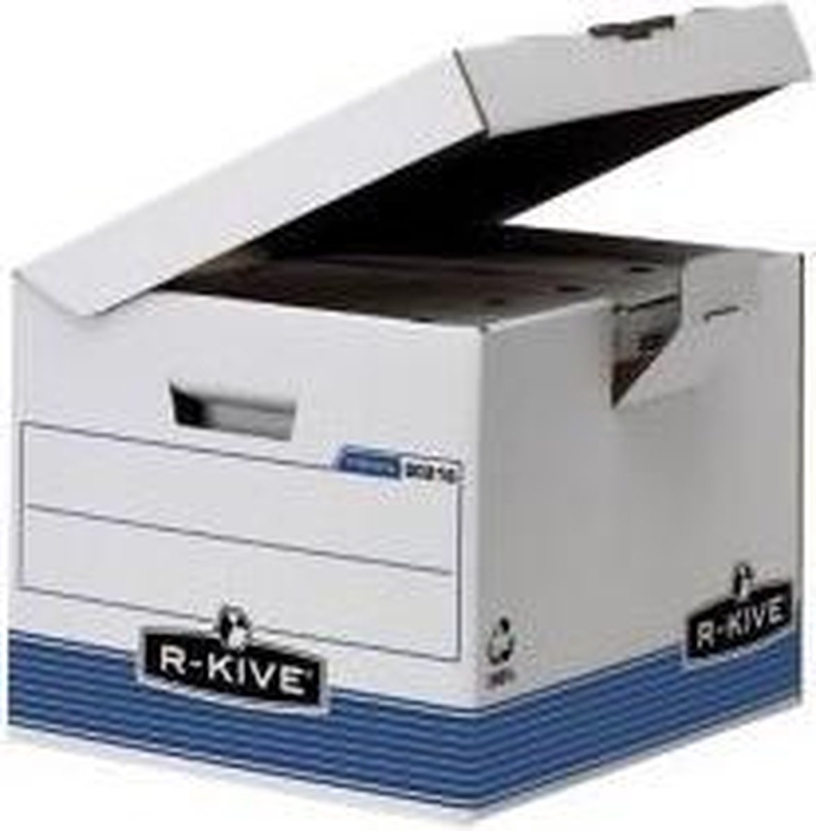10 x Fellowes Archivbox R-Kive BxHxT 35x28x35 cm weiß/blau