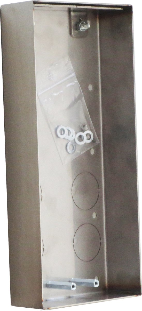 wantec wantec MONOLITH C Aufputzkasten 100x220x37mm Edelstahl
