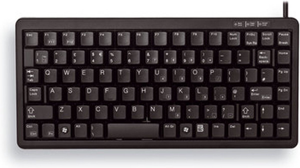 Cherry Cherry Kompakt-Tastatur G84-4100 (COMBO, schwarz