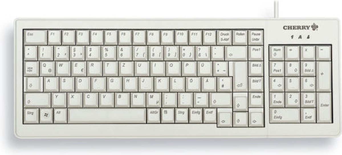 Cherry Cherry Industrie XS Complete Keyboard hellgrau