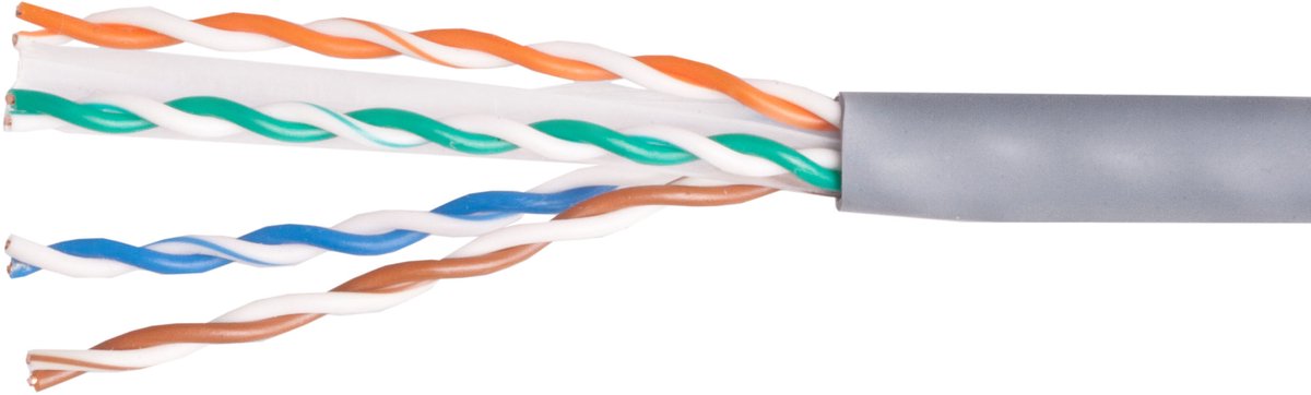 Digital data communication equip Cat.6 LSOH U/UTP Installationskabel C