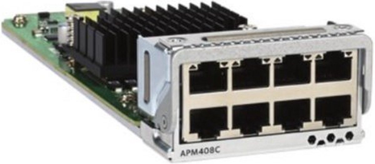 Netgear Netgear APM408C-10000S 8-Port 1/2;5/5/10GigabitBASE-T Portcard