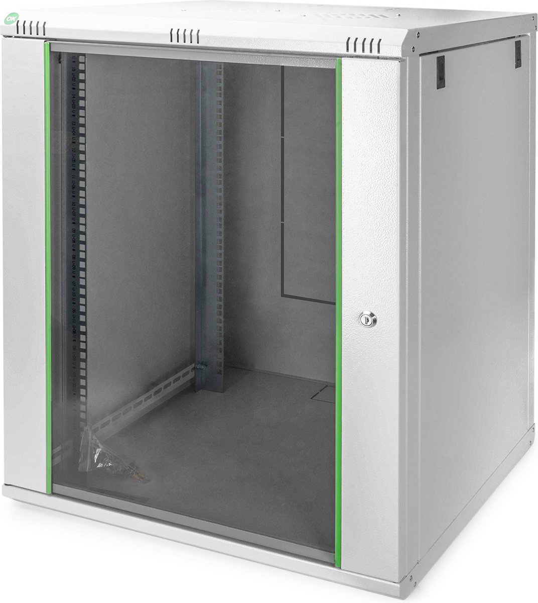 Assmann DIGITUS 16HE Wandgehäuse 816,20x600x600 Grau