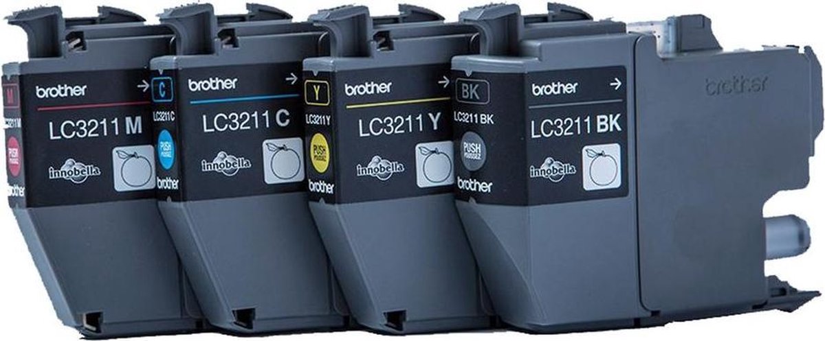Brother Brother Tintenpatronen LC-3211 Multipack (je 1x BK/M/C/Y)