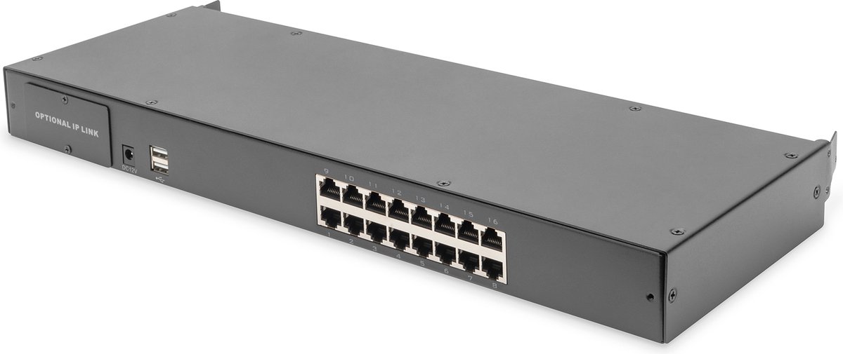 Assmann DIGITUS Modularer CAT 5 KVM-Switch, 16-Port
