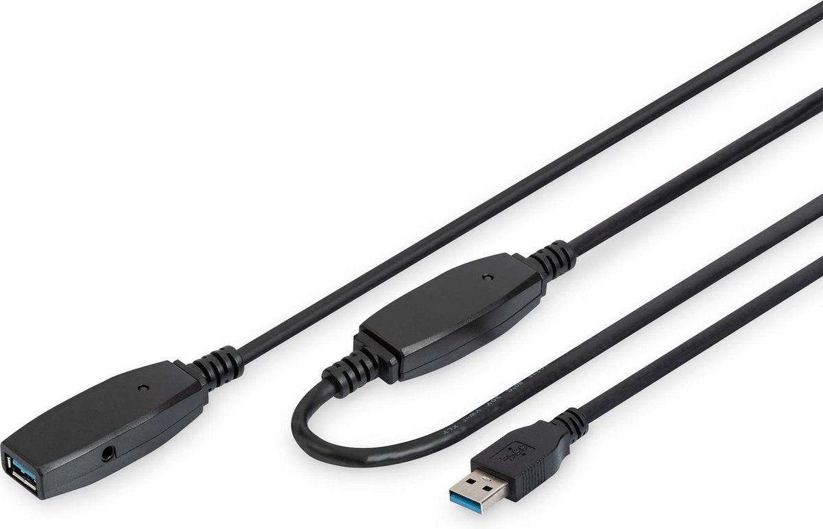 Assmann DIGITUS Aktives USB 3.0 Verlängerungskabel, 15m