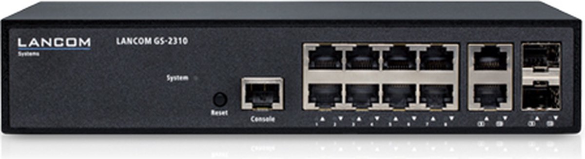 LANCOM Systems LANCOM GS-2310 mngd L2-Switch 10-Port 8x GE 2x Combo