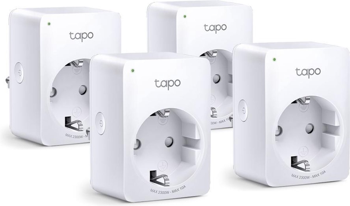 TP-Link TP-Link Tapo P100 (4er Pack) WLAN Smart Plug 2.4GHz